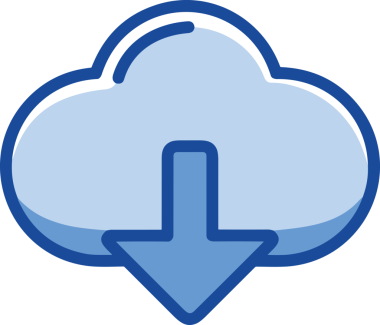PNG biçiminde bulut simgesi şeffaf arkaplan biçiminde basit, web mobil uygulamaları için uygun minimal düz tasarım kullanıcı arayüzü hava durumu öngörüsü veri depolama ve dijital teknoloji projeleri