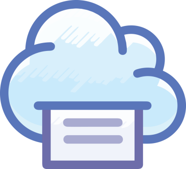 PNG biçiminde bulut simgesi şeffaf arkaplan biçiminde basit, web mobil uygulamaları için uygun minimal düz tasarım kullanıcı arayüzü hava durumu öngörüsü veri depolama ve dijital teknoloji projeleri