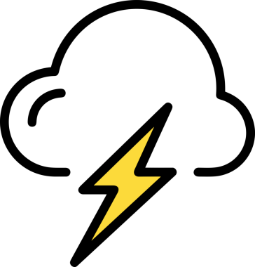 PNG biçiminde bulut simgesi şeffaf arkaplan biçiminde basit, web mobil uygulamaları için uygun minimal düz tasarım kullanıcı arayüzü hava durumu öngörüsü veri depolama ve dijital teknoloji projeleri
