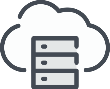 PNG biçiminde bulut simgesi şeffaf arkaplan biçiminde basit, web mobil uygulamaları için uygun minimal düz tasarım kullanıcı arayüzü hava durumu öngörüsü veri depolama ve dijital teknoloji projeleri