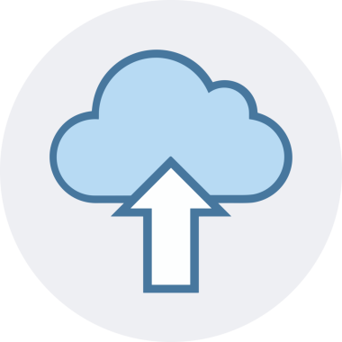 PNG biçiminde bulut simgesi şeffaf arkaplan biçiminde basit, web mobil uygulamaları için uygun minimal düz tasarım kullanıcı arayüzü hava durumu öngörüsü veri depolama ve dijital teknoloji projeleri