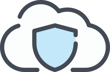 PNG biçiminde bulut simgesi şeffaf arkaplan biçiminde basit, web mobil uygulamaları için uygun minimal düz tasarım kullanıcı arayüzü hava durumu öngörüsü veri depolama ve dijital teknoloji projeleri