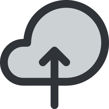 PNG biçiminde bulut simgesi şeffaf arkaplan biçiminde basit, web mobil uygulamaları için uygun minimal düz tasarım kullanıcı arayüzü hava durumu öngörüsü veri depolama ve dijital teknoloji projeleri