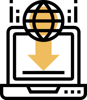 PNG biçiminde bulut simgesi şeffaf arkaplan biçiminde basit, web mobil uygulamaları için uygun minimal düz tasarım kullanıcı arayüzü hava durumu öngörüsü veri depolama ve dijital teknoloji projeleri