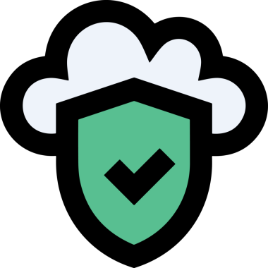 PNG biçiminde bulut simgesi şeffaf arkaplan biçiminde basit, web mobil uygulamaları için uygun minimal düz tasarım kullanıcı arayüzü hava durumu öngörüsü veri depolama ve dijital teknoloji projeleri