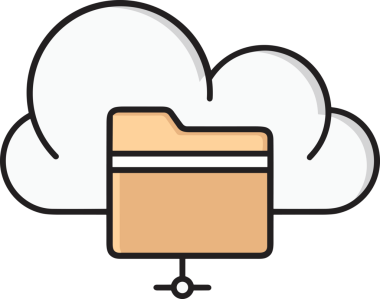 PNG biçiminde bulut simgesi şeffaf arkaplan biçiminde basit, web mobil uygulamaları için uygun minimal düz tasarım kullanıcı arayüzü hava durumu öngörüsü veri depolama ve dijital teknoloji projeleri