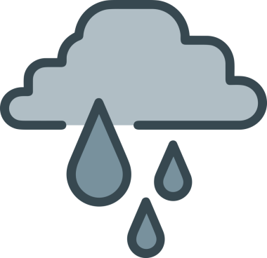 PNG biçiminde bulut simgesi şeffaf arkaplan biçiminde basit, web mobil uygulamaları için uygun minimal düz tasarım kullanıcı arayüzü hava durumu öngörüsü veri depolama ve dijital teknoloji projeleri