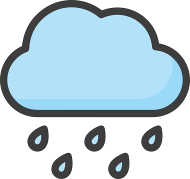 PNG biçiminde bulut simgesi şeffaf arkaplan biçiminde basit, web mobil uygulamaları için uygun minimal düz tasarım kullanıcı arayüzü hava durumu öngörüsü veri depolama ve dijital teknoloji projeleri