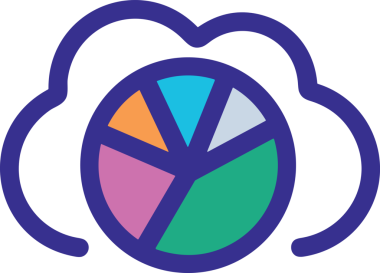 PNG biçiminde bulut simgesi şeffaf arkaplan biçiminde basit, web mobil uygulamaları için uygun minimal düz tasarım kullanıcı arayüzü hava durumu öngörüsü veri depolama ve dijital teknoloji projeleri