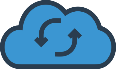 PNG biçiminde bulut simgesi şeffaf arkaplan biçiminde basit, web mobil uygulamaları için uygun minimal düz tasarım kullanıcı arayüzü hava durumu öngörüsü veri depolama ve dijital teknoloji projeleri