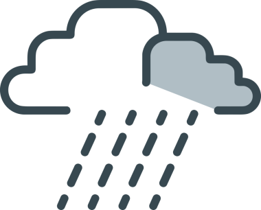 PNG biçiminde bulut simgesi şeffaf arkaplan biçiminde basit, web mobil uygulamaları için uygun minimal düz tasarım kullanıcı arayüzü hava durumu öngörüsü veri depolama ve dijital teknoloji projeleri