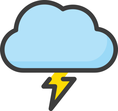 PNG biçiminde bulut simgesi şeffaf arkaplan biçiminde basit, web mobil uygulamaları için uygun minimal düz tasarım kullanıcı arayüzü hava durumu öngörüsü veri depolama ve dijital teknoloji projeleri