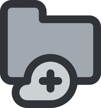 PNG biçiminde bulut simgesi şeffaf arkaplan biçiminde basit, web mobil uygulamaları için uygun minimal düz tasarım kullanıcı arayüzü hava durumu öngörüsü veri depolama ve dijital teknoloji projeleri