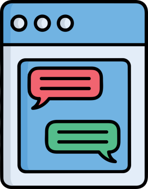 Dijital tasarım projeleri için PNG biçiminde basit ve temiz yorum simgesi kullanıcı arayüzü uygulamaları için kullanıcı arayüzü sohbet araçları sosyal medya platformları geri bildirim düğmeleri minimalist grafikler ve yaratıcı şablonlar