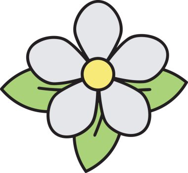 Çiçek simgesi PNG biçimi. Basit minimalist ve zarif tasarım. İlkbahar güzellik bahçesi çiçekleri, bitki örtüsü, romantik estetik süslemeler, dijital grafik, şeffaf arkaplan.