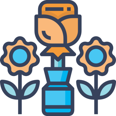 Çiçek simgesi PNG biçimi. Basit minimalist ve zarif tasarım. İlkbahar güzellik bahçesi çiçekleri, bitki örtüsü, romantik estetik süslemeler, dijital grafik, şeffaf arkaplan.