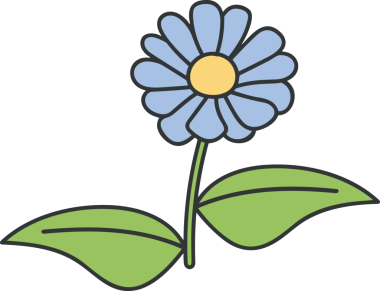 Çiçek simgesi PNG biçimi. Basit minimalist ve zarif tasarım. İlkbahar güzellik bahçesi çiçekleri, bitki örtüsü, romantik estetik süslemeler, dijital grafik, şeffaf arkaplan.