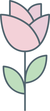 Çiçek simgesi PNG biçimi. Basit minimalist ve zarif tasarım. İlkbahar güzellik bahçesi çiçekleri, bitki örtüsü, romantik estetik süslemeler, dijital grafik, şeffaf arkaplan.