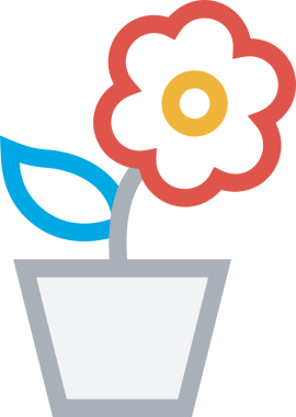 Çiçek simgesi PNG biçimi. Basit minimalist ve zarif tasarım. İlkbahar güzellik bahçesi çiçekleri, bitki örtüsü, romantik estetik süslemeler, dijital grafik, şeffaf arkaplan.