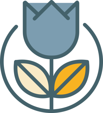 Çiçek simgesi PNG biçimi. Basit minimalist ve zarif tasarım. İlkbahar güzellik bahçesi çiçekleri, bitki örtüsü, romantik estetik süslemeler, dijital grafik, şeffaf arkaplan.