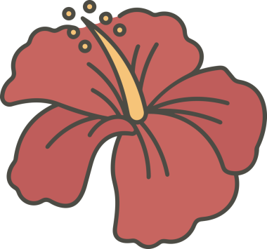 Çiçek simgesi PNG biçimi. Basit minimalist ve zarif tasarım. İlkbahar güzellik bahçesi çiçekleri, bitki örtüsü, romantik estetik süslemeler, dijital grafik, şeffaf arkaplan.