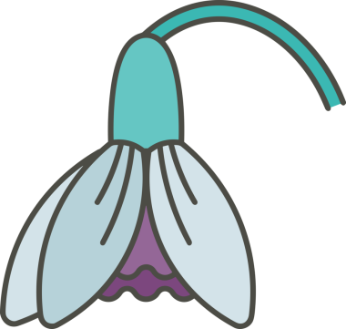 Çiçek simgesi PNG biçimi. Basit minimalist ve zarif tasarım. İlkbahar güzellik bahçesi çiçekleri, bitki örtüsü, romantik estetik süslemeler, dijital grafik, şeffaf arkaplan.