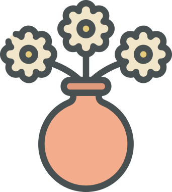 Çiçek simgesi PNG biçimi. Basit minimalist ve zarif tasarım. İlkbahar güzellik bahçesi çiçekleri, bitki örtüsü, romantik estetik süslemeler, dijital grafik, şeffaf arkaplan.