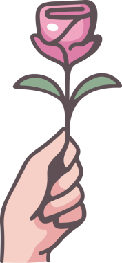 Çiçek simgesi PNG biçimi. Basit minimalist ve zarif tasarım. İlkbahar güzellik bahçesi çiçekleri, bitki örtüsü, romantik estetik süslemeler, dijital grafik, şeffaf arkaplan.