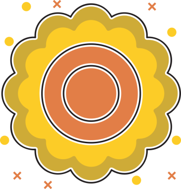 Çiçek simgesi PNG biçimi. Basit minimalist ve zarif tasarım. İlkbahar güzellik bahçesi çiçekleri, bitki örtüsü, romantik estetik süslemeler, dijital grafik, şeffaf arkaplan.