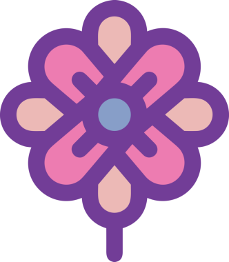 Çiçek simgesi PNG biçimi. Basit minimalist ve zarif tasarım. İlkbahar güzellik bahçesi çiçekleri, bitki örtüsü, romantik estetik süslemeler, dijital grafik, şeffaf arkaplan.