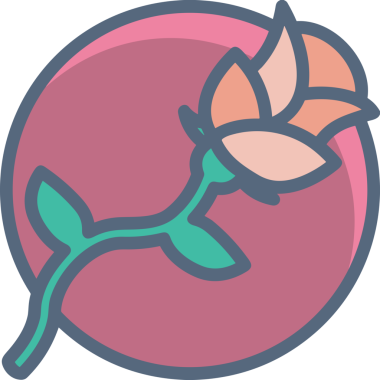 Çiçek simgesi PNG biçimi. Basit minimalist ve zarif tasarım. İlkbahar güzellik bahçesi çiçekleri, bitki örtüsü, romantik estetik süslemeler, dijital grafik, şeffaf arkaplan.