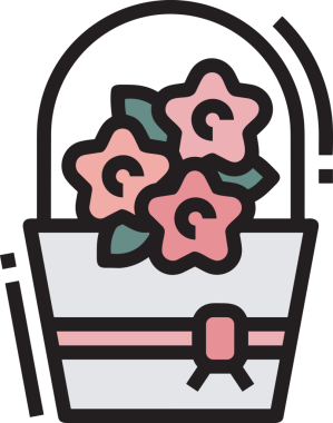 Çiçek simgesi PNG biçimi. Basit minimalist ve zarif tasarım. İlkbahar güzellik bahçesi çiçekleri, bitki örtüsü, romantik estetik süslemeler, dijital grafik, şeffaf arkaplan.