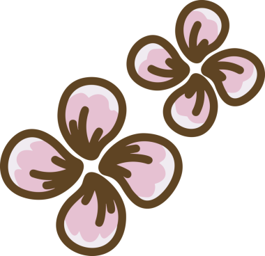 Çiçek simgesi PNG biçimi. Basit minimalist ve zarif tasarım. İlkbahar güzellik bahçesi çiçekleri, bitki örtüsü, romantik estetik süslemeler, dijital grafik, şeffaf arkaplan.