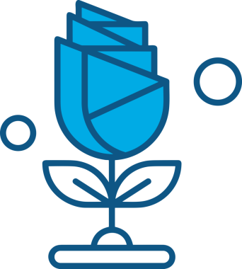 Çiçek simgesi PNG biçimi. Basit minimalist ve zarif tasarım. İlkbahar güzellik bahçesi çiçekleri, bitki örtüsü, romantik estetik süslemeler, dijital grafik, şeffaf arkaplan.