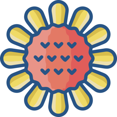 Çiçek simgesi PNG biçimi. Basit minimalist ve zarif tasarım. İlkbahar güzellik bahçesi çiçekleri, bitki örtüsü, romantik estetik süslemeler, dijital grafik, şeffaf arkaplan.