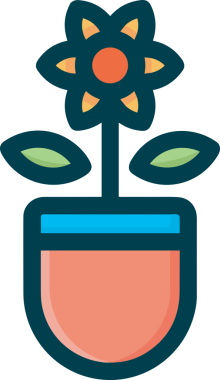 Çiçek simgesi PNG biçimi. Basit minimalist ve zarif tasarım. İlkbahar güzellik bahçesi çiçekleri, bitki örtüsü, romantik estetik süslemeler, dijital grafik, şeffaf arkaplan.