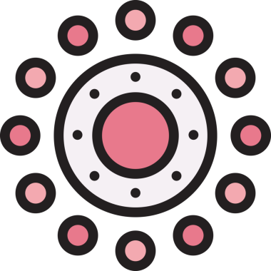 Çiçek simgesi PNG biçimi. Basit minimalist ve zarif tasarım. İlkbahar güzellik bahçesi çiçekleri, bitki örtüsü, romantik estetik süslemeler, dijital grafik, şeffaf arkaplan.
