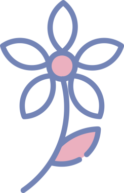 Çiçek simgesi PNG biçimi. Basit minimalist ve zarif tasarım. İlkbahar güzellik bahçesi çiçekleri, bitki örtüsü, romantik estetik süslemeler, dijital grafik, şeffaf arkaplan.