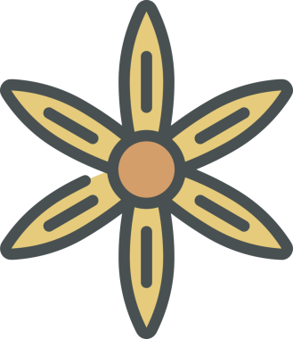 Çiçek simgesi PNG biçimi. Basit minimalist ve zarif tasarım. İlkbahar güzellik bahçesi çiçekleri, bitki örtüsü, romantik estetik süslemeler, dijital grafik, şeffaf arkaplan.