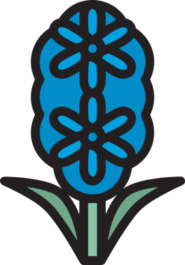 Çiçek simgesi PNG biçimi. Basit minimalist ve zarif tasarım. İlkbahar güzellik bahçesi çiçekleri, bitki örtüsü, romantik estetik süslemeler, dijital grafik, şeffaf arkaplan.