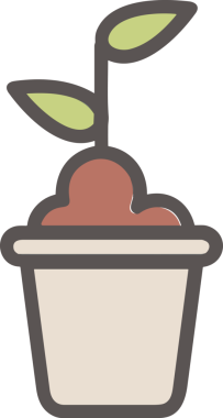 Çiçek simgesi png biçimi düz vektör çizimi basit çiçek tasarımı izole edilmiş grafik şeffaf arkaplan