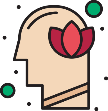 Çiçek simgesi png biçimi düz vektör çizimi basit çiçek tasarımı izole edilmiş grafik şeffaf arkaplan