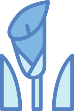 Çiçek simgesi PNG biçimi. Basit minimalist ve zarif tasarım. İlkbahar güzellik bahçesi çiçekleri, bitki örtüsü, romantik estetik süslemeler, dijital grafik, şeffaf arkaplan.