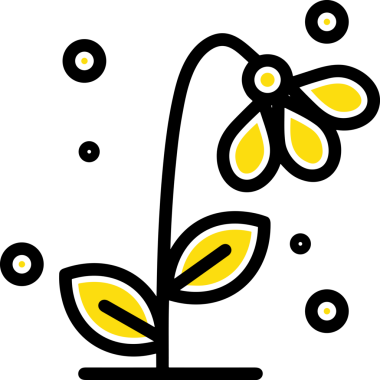 Çiçek simgesi PNG biçimi. Basit minimalist ve zarif tasarım. İlkbahar güzellik bahçesi çiçekleri, bitki örtüsü, romantik estetik süslemeler, dijital grafik, şeffaf arkaplan.