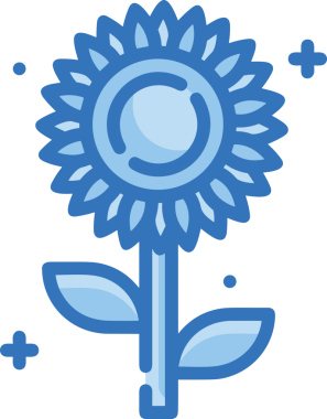 Çiçek simgesi PNG biçimi. Basit minimalist ve zarif tasarım. İlkbahar güzellik bahçesi çiçekleri, bitki örtüsü, romantik estetik süslemeler, dijital grafik, şeffaf arkaplan.