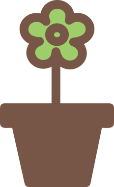 Çiçek simgesi PNG biçimi. Basit minimalist ve zarif tasarım. İlkbahar güzellik bahçesi çiçekleri, bitki örtüsü, romantik estetik süslemeler, dijital grafik, şeffaf arkaplan.