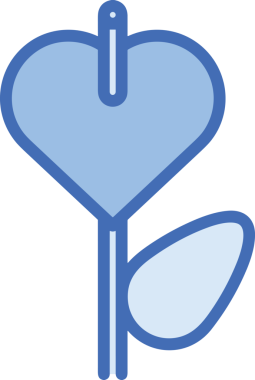 Çiçek simgesi PNG biçimi. Basit minimalist ve zarif tasarım. İlkbahar güzellik bahçesi çiçekleri, bitki örtüsü, romantik estetik süslemeler, dijital grafik, şeffaf arkaplan.