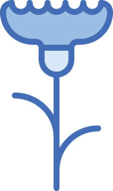 Çiçek simgesi PNG biçimi. Basit minimalist ve zarif tasarım. İlkbahar güzellik bahçesi çiçekleri, bitki örtüsü, romantik estetik süslemeler, dijital grafik, şeffaf arkaplan.