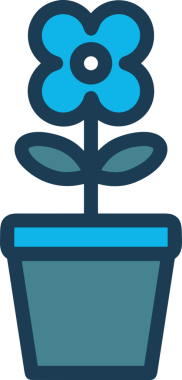 Çiçek simgesi PNG biçimi. Basit minimalist ve zarif tasarım. İlkbahar güzellik bahçesi çiçekleri, bitki örtüsü, romantik estetik süslemeler, dijital grafik, şeffaf arkaplan.