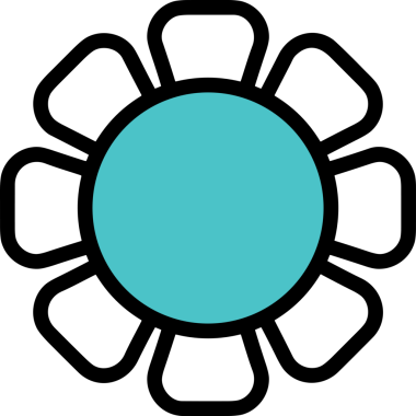 Çiçek simgesi PNG biçimi. Basit minimalist ve zarif tasarım. İlkbahar güzellik bahçesi çiçekleri, bitki örtüsü, romantik estetik süslemeler, dijital grafik, şeffaf arkaplan.
